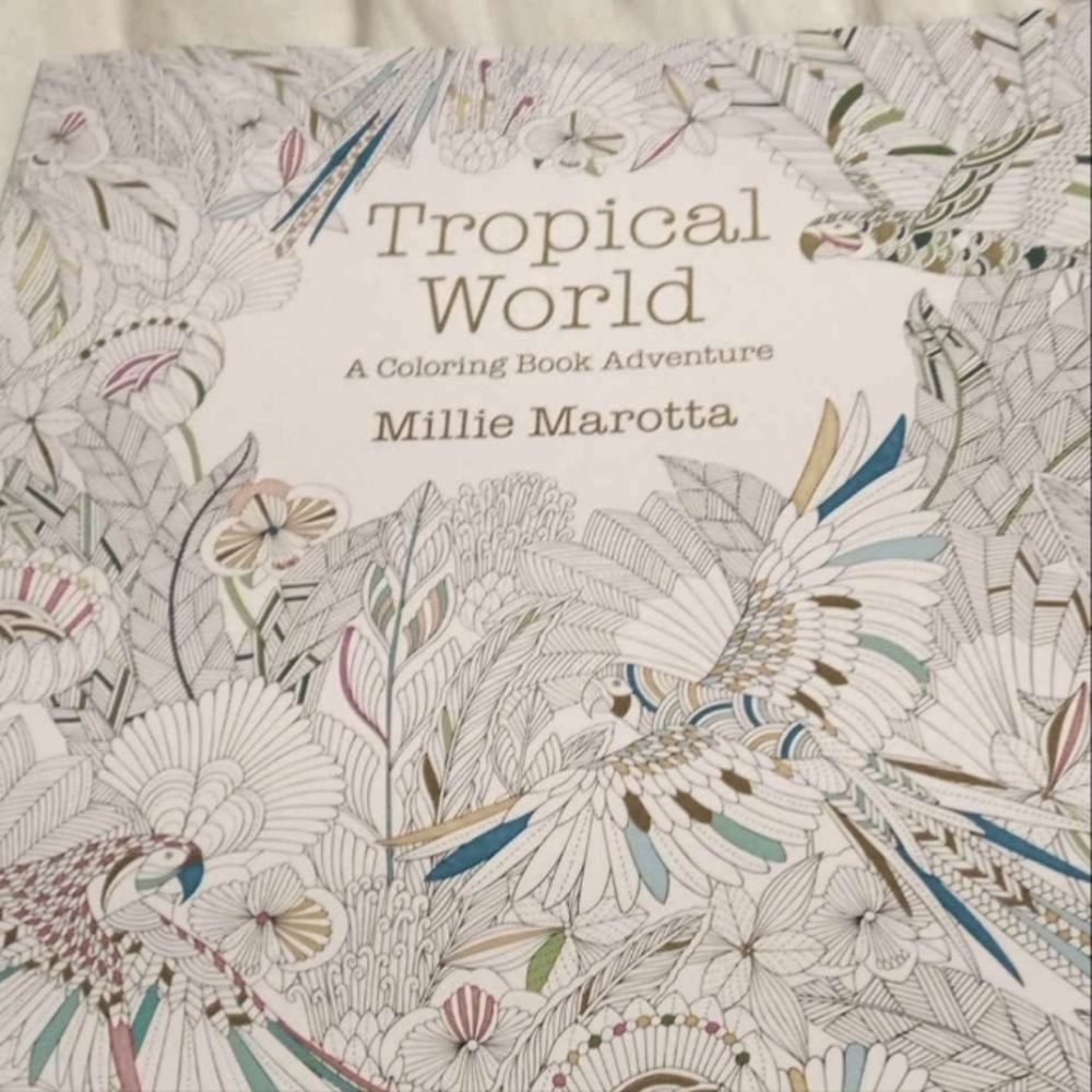 Adult coloring books